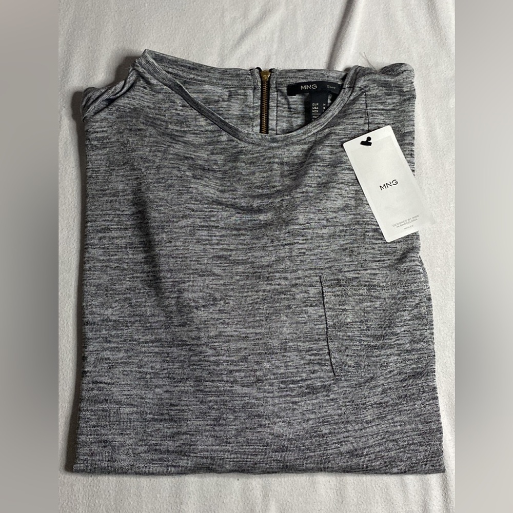 Mango Gray Top
